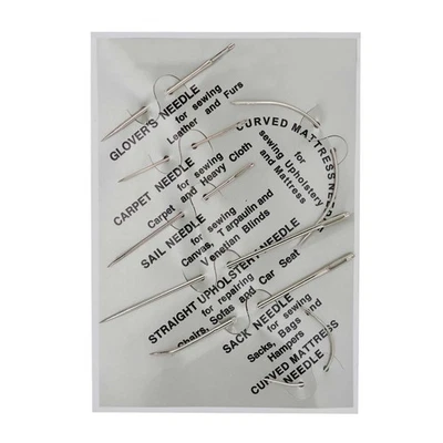 7-teiliges Nadelset Ledernadel Teppichnadel Polsternadeln Sacknadel Segelnadel - Bild 1 von 3