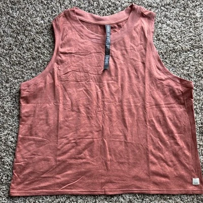 Vuori Women's Energy Top Coral VW123 Women's  XXL Athletic Tank Shirt - Image 1 of 4
