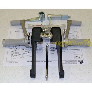 Comandi pedane arretrate Tarozzi in acciaio per YAMAHA XJ 600 1984/1988 - Picture 1 of 2