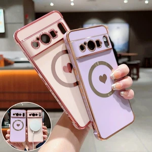 Love Plating ShockProof Magsafe Case For Google Pixel 10 9 Pro XL 8 Pro 9A Cover - Picture 1 of 18