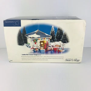 Dept 56 Another Man's Treasure Garage Sale Set Of 22 Snow Village 54945 COMPLETE - Picture 1 of 9