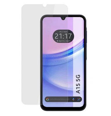 TUMUNDOSMARTPHONE Protector Cristal Templado para Samsung Galaxy A15 4G / 5G Vidrio