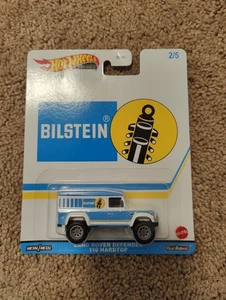 Hot Wheels Car Culture Land Rover Defender 110 Hard Top Premium Bilstein Blue - Picture 1 of 2