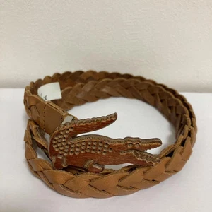 LACOSTE Women’s Rare Crocoste Belt – Limited Edition,-VHTF & Stylish - Picture 1 of 6