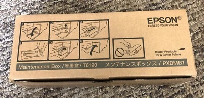 Epson T6190 обслуживание коробка бак стилус Pro 4900 принтер C13T619000 C13T619098 - Изображение 1 из 4