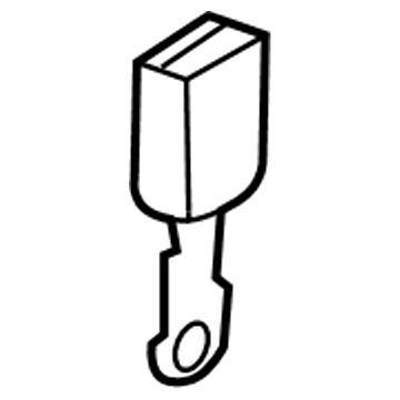 INFINITI 86842-CG001 CONJUNTO DE CINTURÓN-HEBILLA DE ASIENTO DELANTERO DERECHO NUEVO OEM Foto 1 de 1