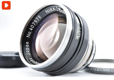 [N COMO NUEVO] Nikon Nippon Kogaku Nikkor-S 5cm 50mm f/1.4 Lente S Montaje JA... - Imagen 1 de 4