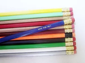 6 Hexagon Assorted Personalized Pencils - Picture 1 of 1