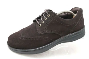 Zapatos Drew Delaware 40939 para hombre talla 12M marrón gamuza punta de ala zapatos informales cómodos - Imagen 1 de 12