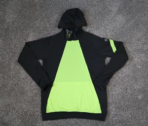 Nike Herren Sweatshirt Medium Grün Hoodie Drifit Swoosh Daumenschlaufe Fußball Laufen - Bild 1 von 8