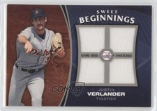 2006 Upper Deck Sweet Spot Update Beginnings Swatches Justin Verlander #SW-VE