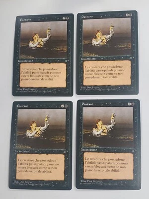 MTG Playset 4x Quagmire (Italian Legends/Black/U) - BGM - Image 1 of 2