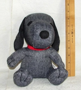 NWT Rare Faux Denim Snoopy 8" Plush, Peanuts Stuffed Animal NEW - Picture 1 of 9