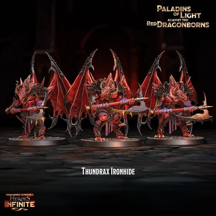 Thundrax Ironhide - Wargames - 9th age-d&d-tabletop gaming - Immagine 1 di 1