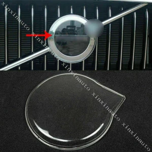 For Volvo S60 2019-2023 Front Bumper Grille Molding Trim Badge Cover Transparent - Picture 1 of 5