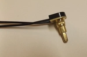 BOTÓN PULSADOR ENCENDIDO-APAGADO INTERRUPTOR DE DOSEL CHAPADO EN LATÓN VÁSTAGO ÚNICO 5/8" NUEVO 40407JB - Imagen 1 de 4