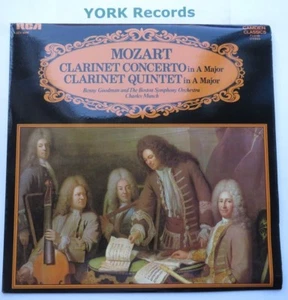 CCV 5006 - MOZART - Clarinet Concerto / Quintet BENNY GOODMAN - Ex Con LP Record - Picture 1 of 1