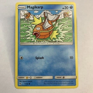 JCC Pokémon común regular Magikarp Hidden Fates 15/68 - Imagen 1 de 2