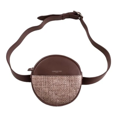 Lamarthe чисто женщин кожи Fanny Pack бедра сумка наплечная сумка Braun коричневый новый - Изображение 1 из 3