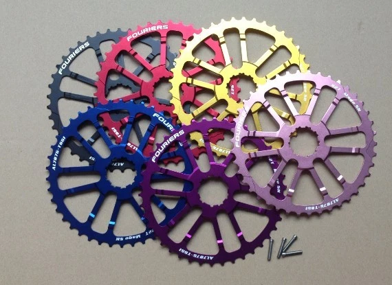 FOURIERS 40 Teeth cog for Shimano Sram 10 speed 10s Cassette 40T Sprocket Pink - Image 1 of 4