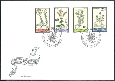 LIECHTENSTEIN COVER 1993 Flora - FDC - Image 1 of 2