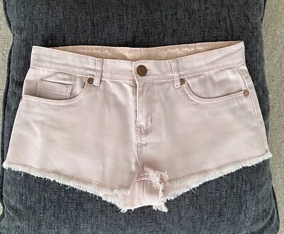 Cropped shorts By Denim Co  - pale pink - Size 10 - Image 1 of 4