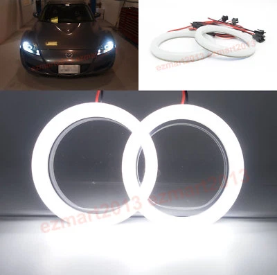 cotton LED halo ring for Mazda RX8 RX-8 04-08 headlight lamp Demon eye DRL lamp - Image 1 of 4