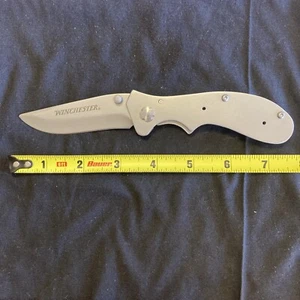 Winchester Stainless Steel Lock Blade Assisted Open Pocket Knife - Picture 1 of 12