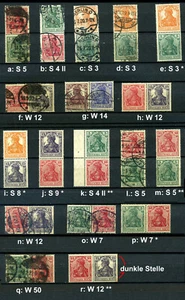 DR ZD Germania postfrisch, Falzreste, gestempelt;  bitte auswaehlen!! #c790 - Picture 1 of 24