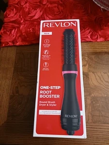 New Revlon One-Step Root Booster Round Brush Dryer and Styler - Picture 1 of 3