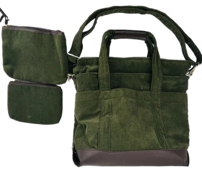 Bolso de Hombro Martha Stewart Pana Viaje Fin de Semana Cuero Comprador Foto 1 de 4