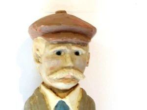Pencil Figure 7.5" elderly gentleman GOLFER Vintage Wholesale Supply WGT 9402 - Picture 1 of 12