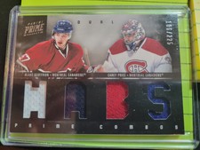 2012-13 Panini Prime - /225 Hockey CAREY PRICE / GEOFFRION Combos
