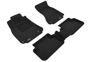 3D MAXpider Custom Fit ELEGANT Series Floor Mats for 09-16 Audi A4/S4/RS4 - Picture 1 of 6