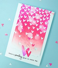 Sizzix Thinlits Falling Hearts 4pc set #664415 Retail $16.99 designer Tim Holtz