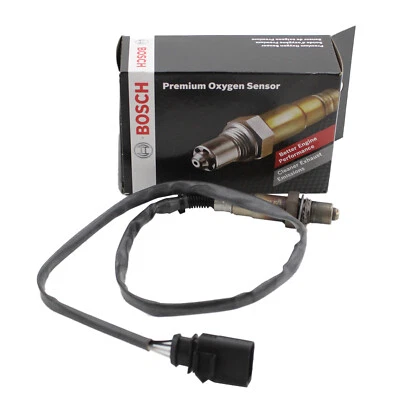 Sensor de oxígeno derecho pasajero trasero aguas abajo Bosch para VW Audi Porsche Foto 1 de 4