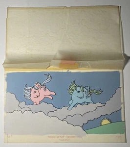 1985 My Little Pony Lost in the Clouds Book Original Artwork Gen 1 MLP Art - Picture 1 of 10