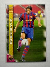 Zlatan Ibrahimovic 2009-10 Mundicromo Official Quiz Game La Liga #021 Barcelona