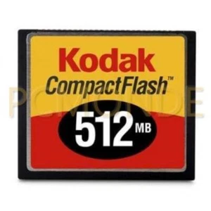 Kodak Compact Flash Card 512 MB (KCF512LCS) - Picture 1 of 1