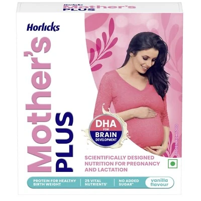 Mother's Horlicks - Health & Nutrition Vanilla Refill Pack 200g - No Added Sugar