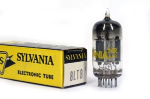 8LT8 SYLVANIA NOS Röhre Röhre Lampe TSF Valvola Valve 진공관 真空管 电子管 Valvula - Bild 1 von 1