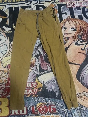joggers men Khaki Size Large - Image 1 of 4