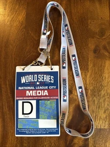 Pase de prensa de medios MLB Post World Series 2014 Giants de San Francisco KC Royals - Imagen 1 de 3
