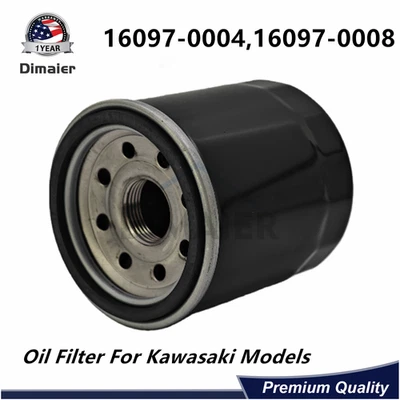 Сменный масляный фильтр для двигателя Kawasaki 1985-17 16097-0008 16097-0004 - Изображение 1 из 4
