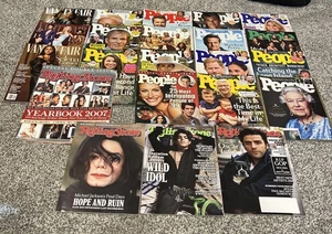 Lot of 22 People, Vanity Fair & Rolling Stones Magazines - Picture 1 of 1