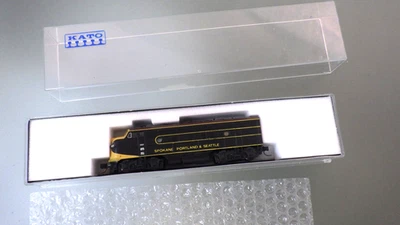 N-Kato AL's Kustom Custom F7A Locomotive n Box SP&S Spokane Portland Seattle MTL - Image 1 of 4