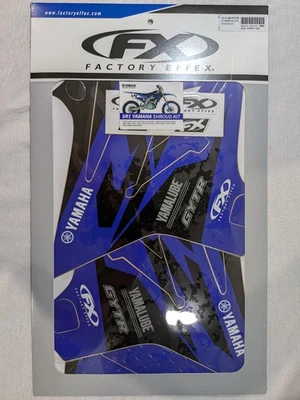 FACTORY EFFEX Sticker Kit YAMAHA YZ250X 2016 2017 2018 2019 - Image 1 of 4