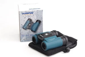 Olympus 8x21 RC II Wp Fernglas Blau Blue Waterproof - Picture 1 of 1