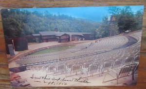 1956 HUNTER HILLS THEATER Gatlinburg, TN Post Card Walter Cline NATURAL COLOR CA - Picture 1 of 4