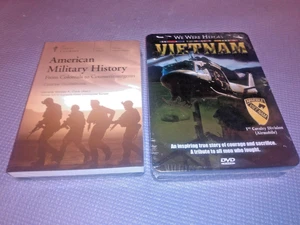 Great Courses DVDs : AMERICAN MILITARY HISTORY new + BONUS - Picture 1 of 3